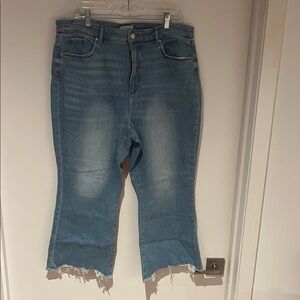 LOFT Light Blue Flare Jeans